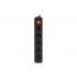 Lanberg PS1-05F-0150-BK power extension 1.5 m 5 AC outlet(s) Indoor Black