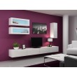 Cama TV stand VIGO 140 30/140/40 white/white gloss Cama TV stand VIGO 140 30/140/40 white/white gloss
