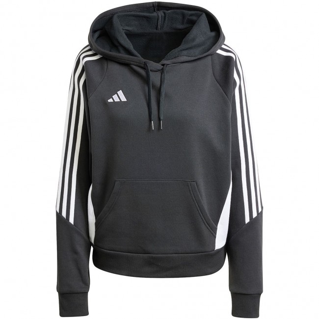 adidas Tiro 24 Hooded Women's Sweatshirt black IJ5607 adidas Tiro 24 Hooded Women's Sweatshirt black IJ5607