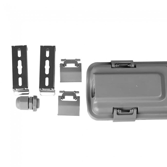 Hermetic luminaire V-TAC VT-15022 2x 150cm (2x 22W) 6400K 4000lm (SKU 6400) Black Hermetic luminaire V-TAC VT-15022 2x 150cm (2x 22W) 6400K 4000lm (SKU 6400) Black