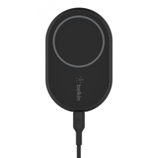 Belkin WIC004BTBK mobile device charger Smartphone Black USB Wireless charging Auto
