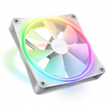 NZXT F140 RGB DUO - White - Kabinet Ko