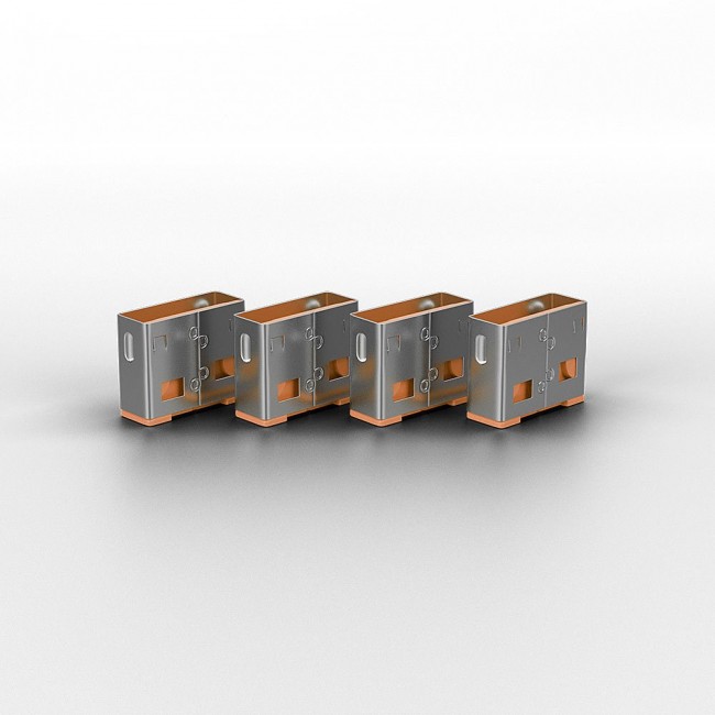 Lindy USB Port Blocker - Pack of 4 Colour Code: Orange Lindy USB Port Blocker - Pack of 4 Colour Code: Orange