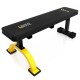 HMS Fitness L8012 Flat weight training bench Gym, Home Black, Yellow HMS Fitness L8012 Flat weight training bench Gym, Home Black, Yellow