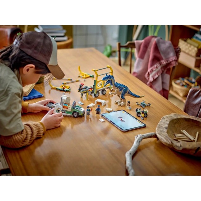 LEGO JURASSIC WORLD 76966 Dinosaur Missions: Allosaurus Transport Truck LEGO JURASSIC WORLD 76966 Dinosaur Missions: Allosaurus Transport Truck