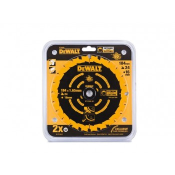 DEWALT ELITE Kreissaegeblaett. 184/16 mm 24WZ