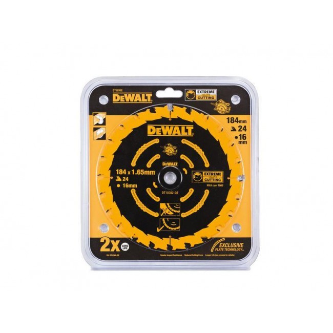 DEWALT ELITE Kreissaegeblaett. 184/16 mm 24WZ