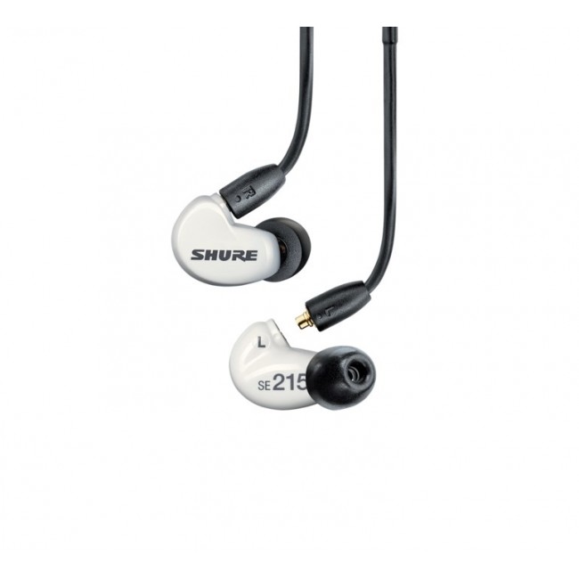 SE215DYWH+UNI-EFS - AONIC215 In-Ear Headphones with Single Driver and 3.5mm Cable (White)