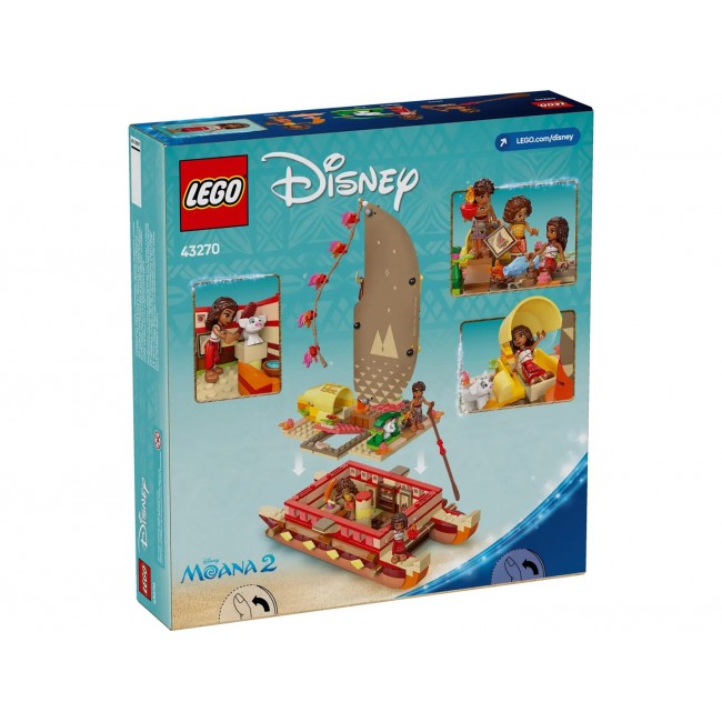 LEGO DISNEY 43270 Moana's Adventure Canoe LEGO DISNEY 43270 Moana's Adventure Canoe