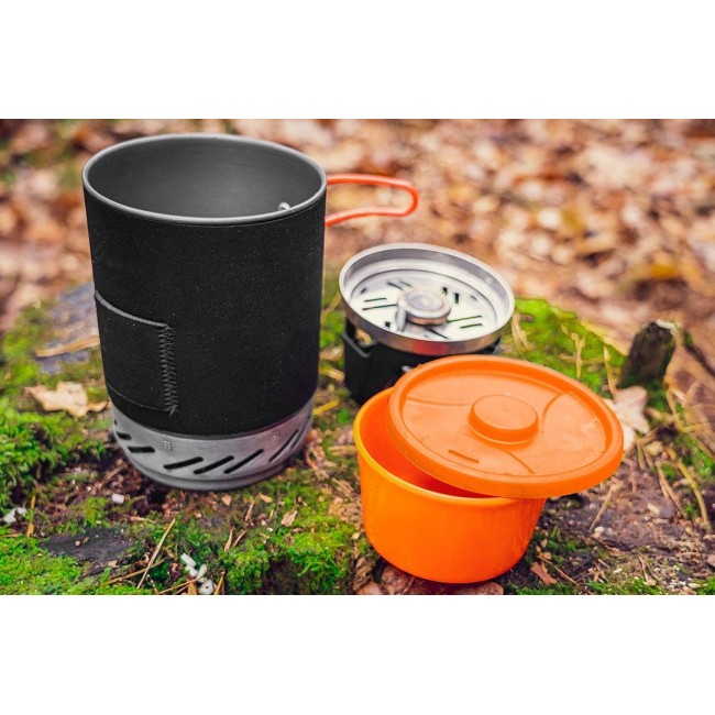 Camping stove pot + burner Camping stove pot + burner