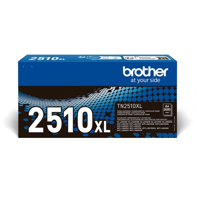 Brother TN-2510XL toner cartridge 1 pc(s) Original Black Brother TN-2510XL toner cartridge 1 pc(s) Original Black