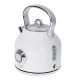 Adler | Kettle with a Thermomete | AD 1346w | Electric | 2200 W | 1.7 L | Stainless steel | 360 rotational base | White