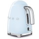 SMEG pastel blue kettle KLF03PBEU