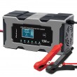 Qoltec 52493 Charger 12V 10A | Rectifier with repair function for AGM GEL LiFePO4 battery | LCD