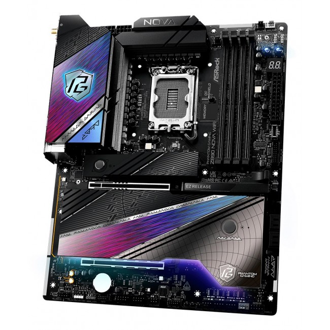 Asrock Phantom Gaming Z890 Nova WiFi Intel Z890 LGA 1851 (Socket V1) ATX Asrock Phantom Gaming Z890 Nova WiFi Intel Z890 LGA 1851 (Socket V1) ATX