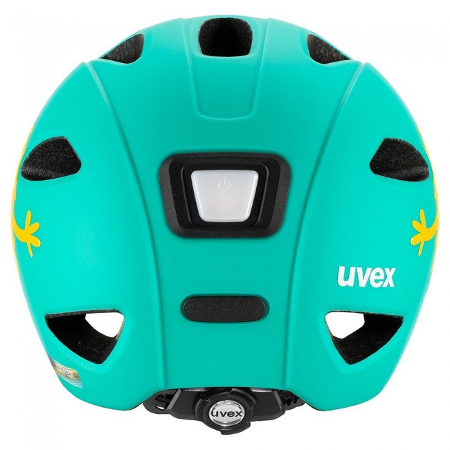 uvex oyo style monster lagoon matt children's cycling helmet, size 50 54