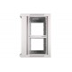 Extralink Rackmount cabinet 12U 600x450 Gray wall mounted