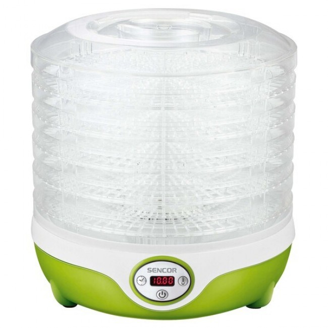 Sencor SFD 851GR food dehydrator Light Green, Transparent 240 W Sencor SFD 851GR food dehydrator Light Green, Transparent 240 W