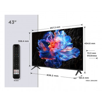 TCL P6K 43P6K TV 109.2 cm (43