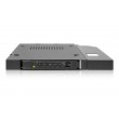 Icy Dock MB411SPO-B drive bay panel Black