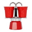 Bialetti Mini Express Moka pot 0.09 L Red