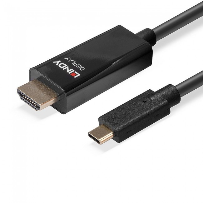 Lindy Cable USB Type C to HDMI 4K60 10m Lindy Cable USB Type C to HDMI 4K60 10m