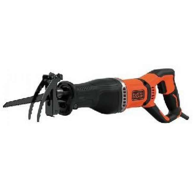 Black & Decker BES301-QS reciprocating saw 2800 spm 750 W Black, Orange Black & Decker BES301-QS reciprocating saw 2800 spm 750 W Black, Orange