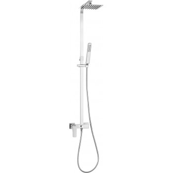 Rain shower with shower faucet