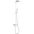 Rain shower with shower faucet