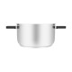 Resto Kitchenware Anser 4.4 L Round Black, Stainless steel