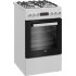 Beko FSE52323DWD cooker Freestanding cooker Electric Gas White