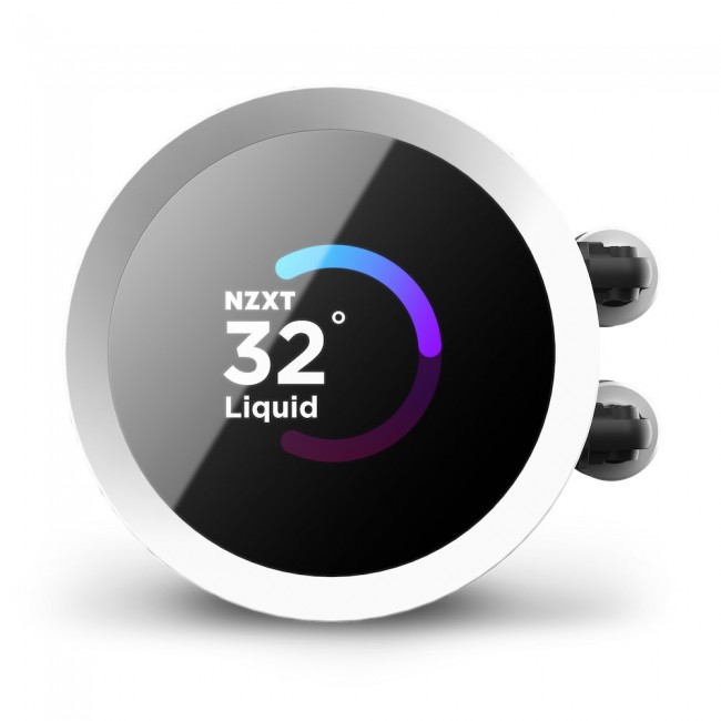 NZXT Kraken 280 RGB Processor All-in-one liquid cooler 14 cm White 1 pc(s) NZXT Kraken 280 RGB Processor All-in-one liquid cooler 14 cm White 1 pc(s)