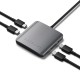 Satechi ST-H4CPDM interface hub USB Type-C 10000 Mbit/s Grey Satechi ST-H4CPDM interface hub USB Type-C 10000 Mbit/s Grey