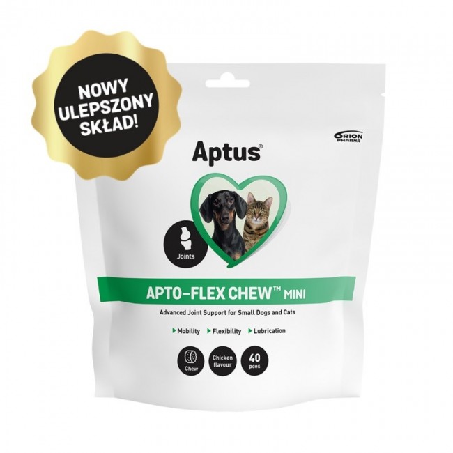 APTUS Apto-flex Chew Mini Joint support - supplements for dogs and cats 40 APTUS Apto-flex Chew Mini Joint support - supplements for dogs and cats 40