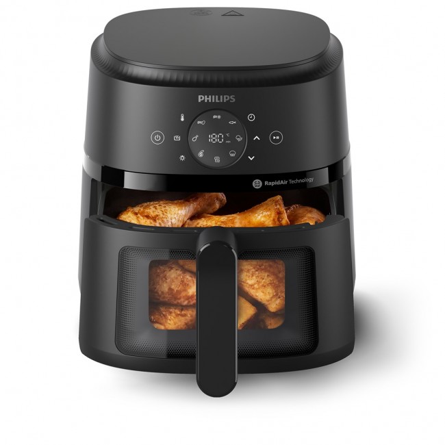 Philips 2000 series NA220/00 fryer Single 4.2 L Stand-alone 1500 W Hot air fryer Black