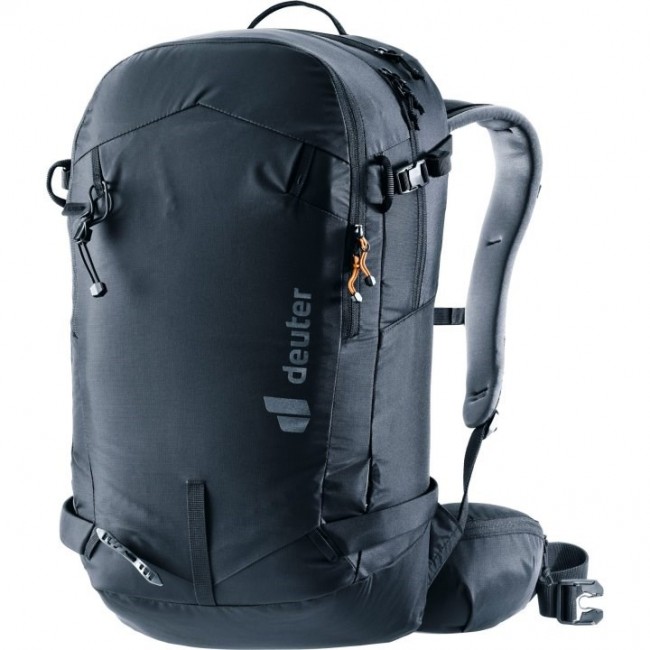 Ski touring backpack Deuter Freerider 30 L Black Ski touring backpack Deuter Freerider 30 L Black