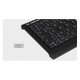 KeySonic KSK-3011ELC (DE) keyboard Home USB QWERTZ German Black