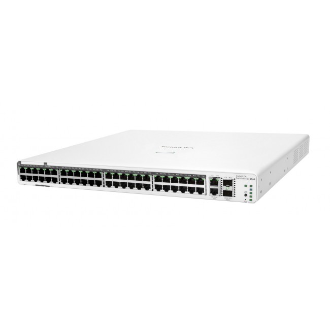 HPE Aruba Networking Networking Instant On Switch 40p Gigabit CL4 8p Gigabit CL6 PoE 2p 10GBT 2p SFP+ 600W 1960