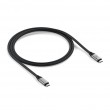 Satechi USB4 V2 Pro Cable USB cable USB4 Gen 4x2 1.2 m USB C 120 Gbit/s 240 W Silver, Black