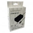 LC-Power LC-NB-PRO-45-C power adapter/inverter Indoor 45 W Black