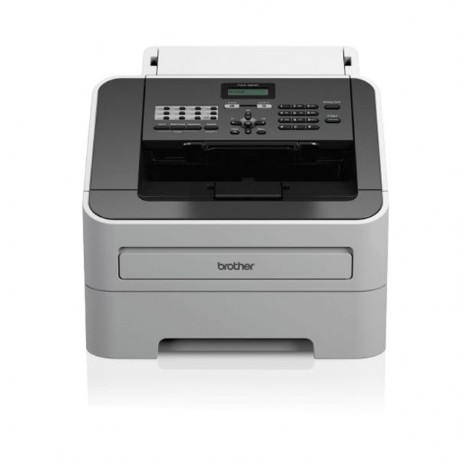 Brother FAX-2840 fax machine Laser 33.6 Kbit/s A4 Black, Grey