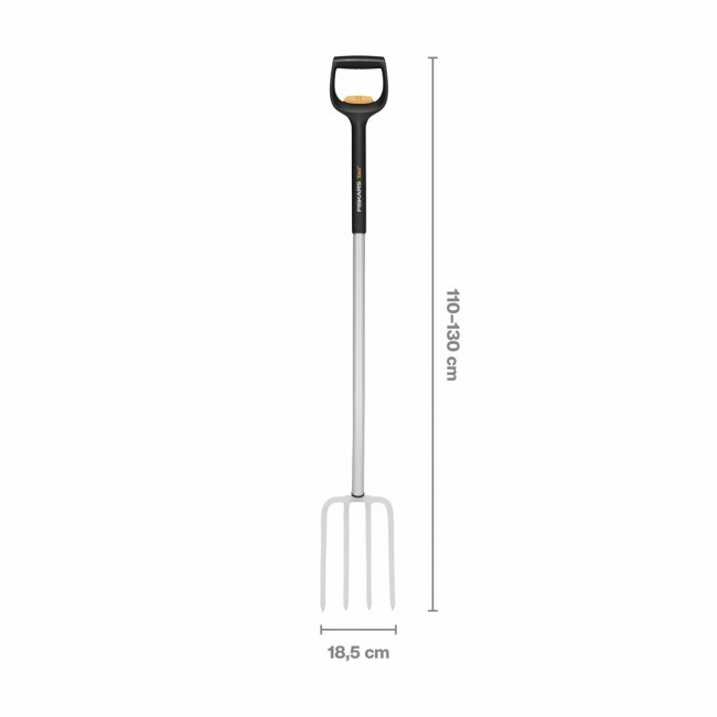 FISKARS XACT TELESCOPIC DIGGING FORK
