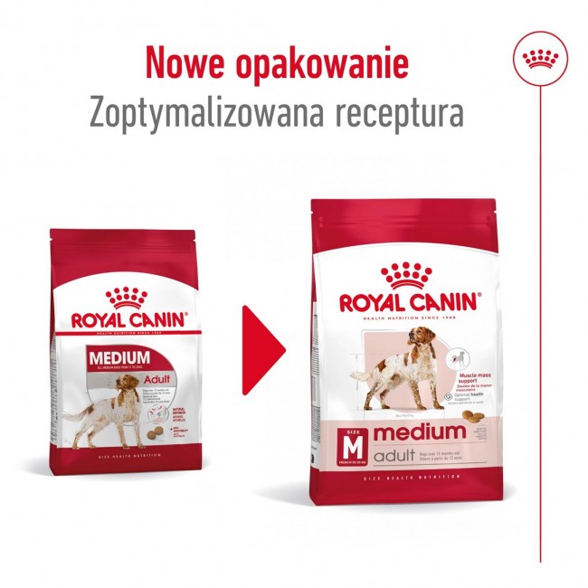 ROYAL CANIN Adult Medium - dry dog food - 4kg