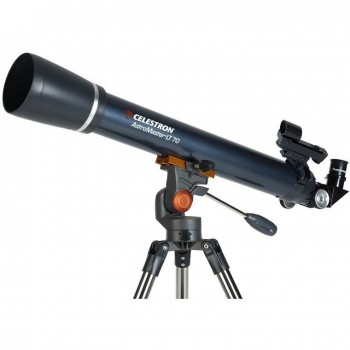 Celestron AstroMaster LT 70AZ Refractor 165x Black, Blue