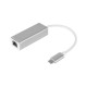 Adapter USB Type-C - RJ45 LAN Gigabit 10/100/1000 Mb Kruger&Matz Adapter USB Type-C - RJ45 LAN Gigabit 10/100/1000 Mb Kruger&Matz