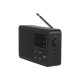 Denver DAB-57 radio Portable Black Denver DAB-57 radio Portable Black