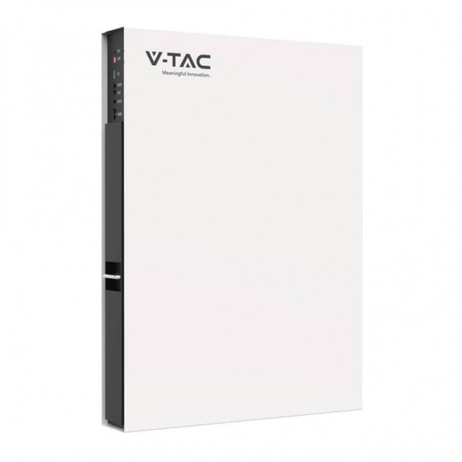 Energy storage V-TAC VT-48160 powerbank 7.68kWh 48V 160Ah (SKU 11548) White