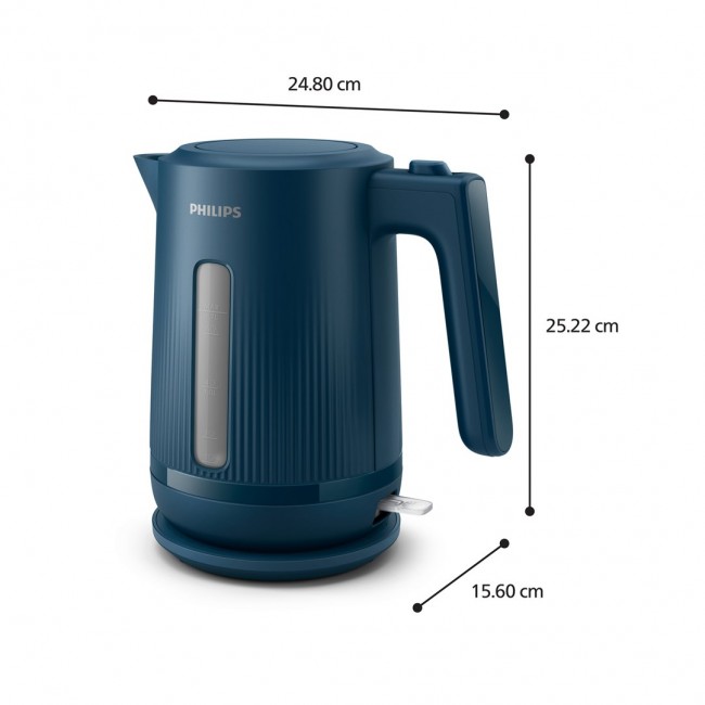 Philips 3000 series HD9411/70 electric kettle 1.7 L 2200 W Blue