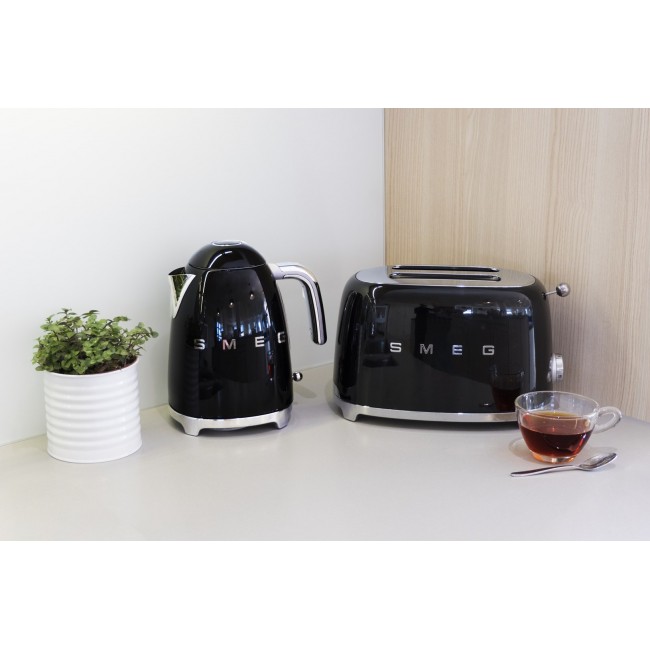 Smeg 50's Style Toaster TSF01BLEU Black Smeg 50's Style Toaster TSF01BLEU Black