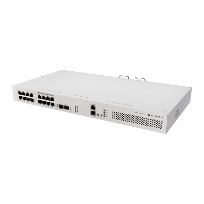 Mikrotik CRS418-8P-8G-2S+RM Cloud Router/Sw L2/L3 Gigabit Ethernet (10/100/1000) Power over Ethernet (PoE) 1U Mikrotik CRS418-8P-8G-2S+RM Cloud Router/Sw L2/L3 Gigabit Ethernet (10/100/1000) Power over Ethernet (PoE) 1U